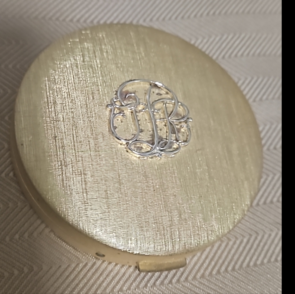 3pce old compacts w excellent mirrors 2 "filled" 1 1960s original